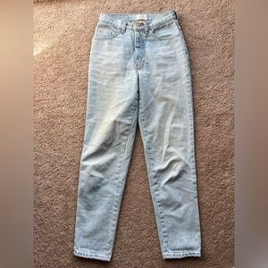 Vintage Moda International 90s Mom Jeans High Waisted Light Wash 2